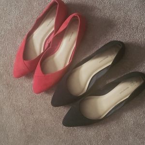 Time & Tru ballet flats size 10